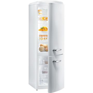Combina frigorifica Retro Gorenje RK60359OW, 321 l, Clasa A++, Alb