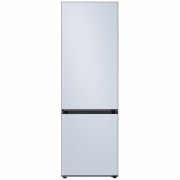 Combina frigorifica Samsung RB38A6B1DCS EF Bespoke, 390l, No Frost, All Around Cooling, Digital Inverter, Clasa D, H 203 cm, Sky Blue