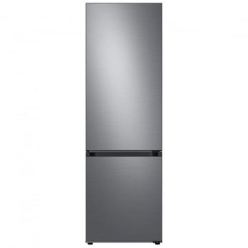 Combina frigorifica Samsung RB38A7B6CS9 EF, Bespoke, 390l, No Frost, Metal Cooling, Optimal Humidity Fresh+, Digital Inverter, Clasa C, H 203 cm, Inox