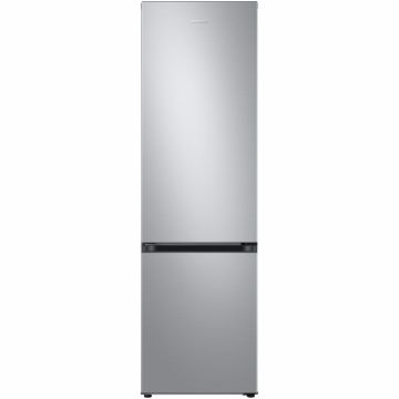 Combina frigorifica Samsung RB38T602DSA EF, 390 l, No Frost, Space Max, All Around Cooling, Digital Inverter, Clasa D, H 203 cm, Argintiu
