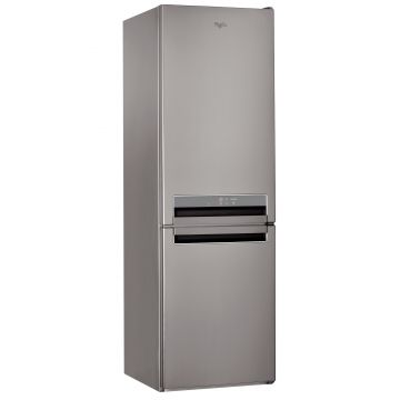 Combina frigorifica Whirlpool BSNF 8421 OX, Clasa A+, Inox