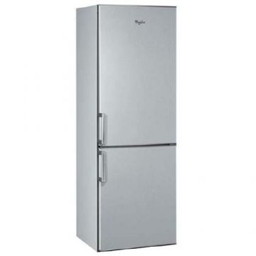 Combina frigorifica Whirlpool WBE3414TS, 338 l, Clasa A+, Inox/Argintiu