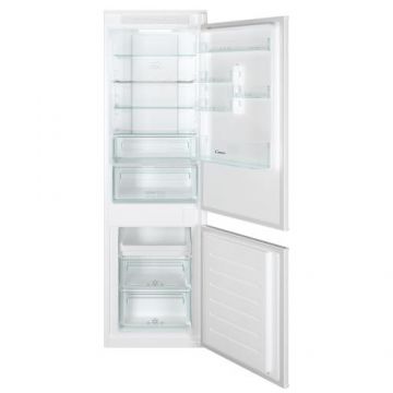 Combina incorporabila Candy CBT5518EW, 250 l, NoFrost Circle+, Top led Light, Super cooling, Panou control/ display, Wi-Fi,  Clasa E, H 177.2 cm (Alb)