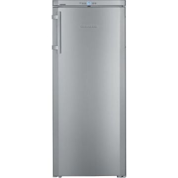 Congelator Liebherr GNPef 2313, 185 l, No Frost, Control electronic, Display, Alarma usa, 6 sertare, Clasa F, H 144 cm, Inox