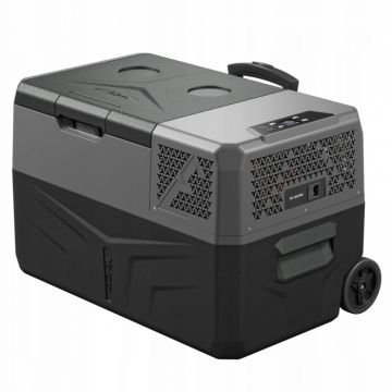 Frigider auto cu compresor, Yolco, Portabil, Alimentare USB, 28 L, Gri