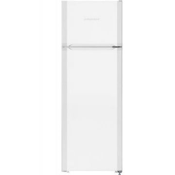 Frigider cu 2 usi Liebherr CT 2531, 233 l, SmartFrost, Control mecanic, Vario Space, Clasa A++, H 140 cm, Alb