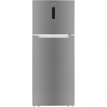 Frigider cu doua usi Heinner HF-H425NFXA+, 420 l, Full No Frost, Iluminare LED, Clasa A+, H 177cm, Inox Frigider cu doua usi Heinner HF-H425NFXA+, 420 l, Full No Frost, Iluminare LED, Clasa A+, H 177cm, Inox