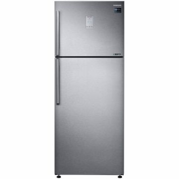 Frigider cu doua usi Samsung RT43K6335SL EO ,440 l, Clasa F, No frost, Twin Cooling Plus, Smart Convertible, H 178.5 cm, Inox