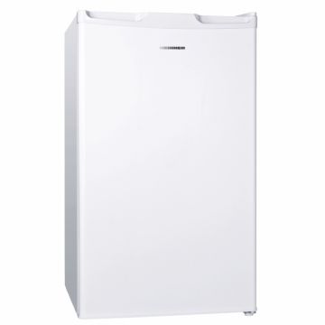 Frigider cu o usa Heinner HF-100A+, 100 l, Termostat Reglabil, Usi Reversibile, Clasa A+, H 83.9 cm, Alb
