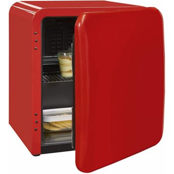 Frigider Minibar cu 1 usa Exquisit RKB05-14RED, 48l, Consum 103 KWh an, NoFrost, Rosu Frigider Minibar cu 1 usa Exquisit RKB05-14RED, 48l, Consum 103 KWh an, NoFrost, Rosu