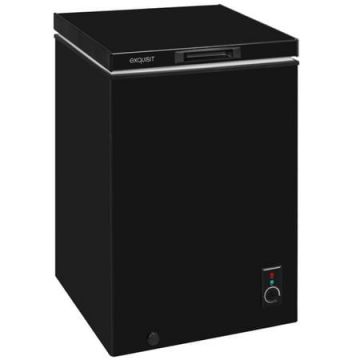 Lada frigorifica Exquisit GT 111-5 A + SW, 98 l, Clasa A+, Consum anual 170 kWh, Negru
