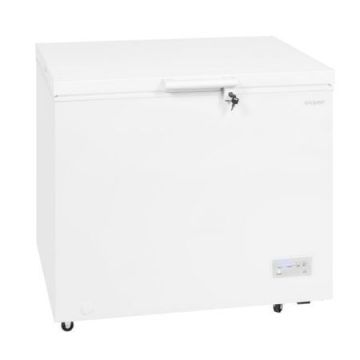 Lada frigorifica Exquisit GT265-4EA, Clasa A++, Fast Freezing, Capacitate 260 l, Securizare cu yala, Alb