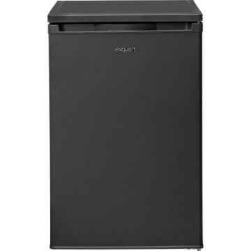 Racitor cu o usa Exquisit KS 16-9RVA ++ MS, Clasa A++, H 88 cm, 132L, Negru