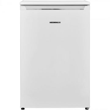 Racitor Heinner HF-V135F+, 135 l, Clasa F, lumina LED, Usa reversibila, H 83.8 cm, Alb