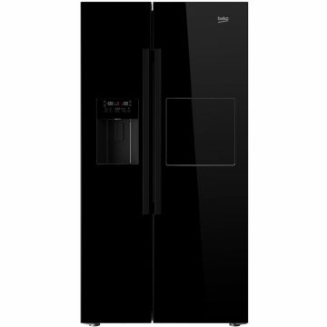 Side by side Beko GN162420P, 544 l, Clasa A+, H 179, Negru
