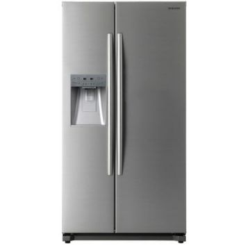 Side By Side Daewoo FRN-Q29DCV, 509L, A+, No Frost, LED, Digital Smart Control, Multi Air Flow, Inox