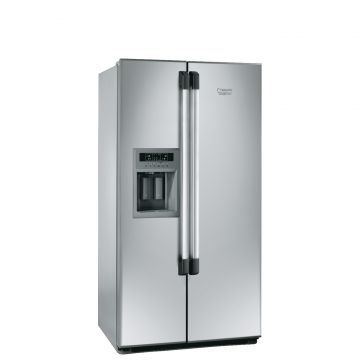 Side by side Hotpoint MSZ922NDF, 546 l, Clasa A+, Inox