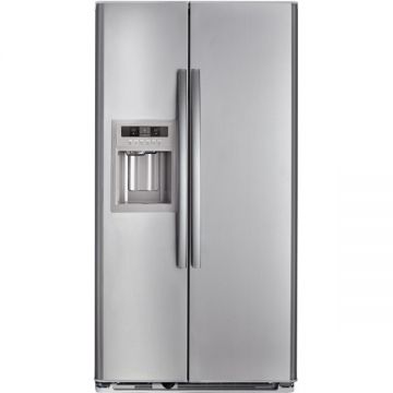 Side by side Whirlpool WSC5541A+S, 515 l, Clasa A+, Argintiu
