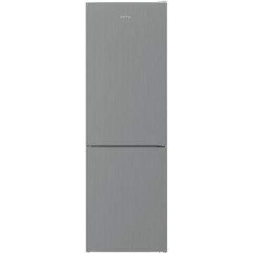 Combina frigorifica Arctic AK60366M40NFMT, 324 l, Full No Frost, Garden Fresh, Air Flow Dual Tech, H 185.2 cm, Argintiu, Clasa E