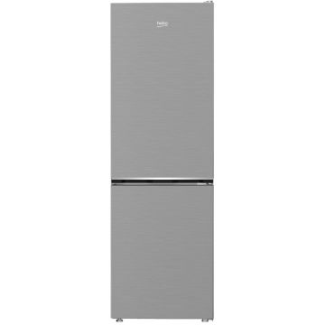 Combina frigorifica Beko B1RCNA364XB, No Frost, AeroFlow, XXL Bottle holder, 316 l, Clasa E, Gri metalic