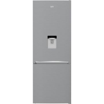 Combina frigorifica Beko RCNE560K40DXBN, NeoFrost Dual Cooling, 510 l, Compresor ProSmart Inverter, Clasa E