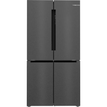 Combina frigorifica Bosch KFN96AXEA, 605 l, Multi Door, 183 cm, Clasa E, Inox negru