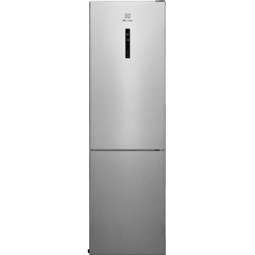Combina frigorifica Electrolux LNT7ME36X3, 366 L, No Frost, Afisaj LCD, CustomFlex, Multi Flow, Iluminare LED, Clasa E, H 201 cm (Argintiu) Combina frigorifica Electrolux LNT7ME36X3, 366 L, No Frost, Afisaj LCD, CustomFlex, Multi Flow, Iluminare LED, Clasa E, H 201 cm (Argintiu)