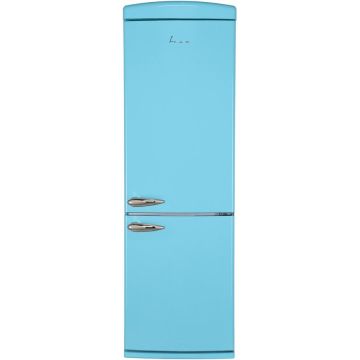 Combina frigorifica FC-VRR340BLF+ 340L Clasa F Blue