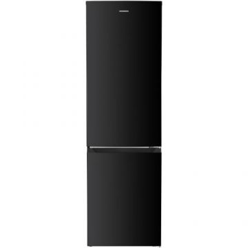 Combina frigorifica Heinner HCNF-HM253BKF+, 253 l, No Frost, Control electronic, Clasa F, H 180 cm, Negru
