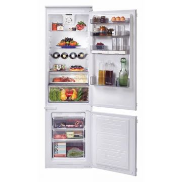 Combina frigorifica incorporabila Candy BCBF 182 N, No Frost, 262 l, NFC, Clasa F