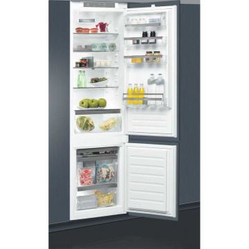 Combina frigorifica incorporabila Whirlpool ART 98101, LessFrost,  306 l, Clasa F