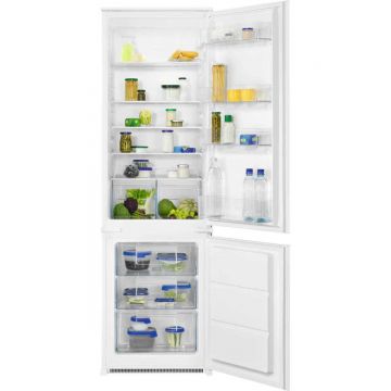 Combina frigorifica incorporabila Zanussi ZNLN18FS1, Low Frost, 267 l, Clasa F