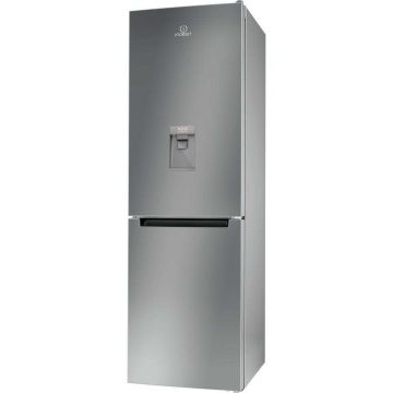 Combina frigorifica Indesit LI8 S1E S AQUA, Low Frost, 334 l, Clasa F