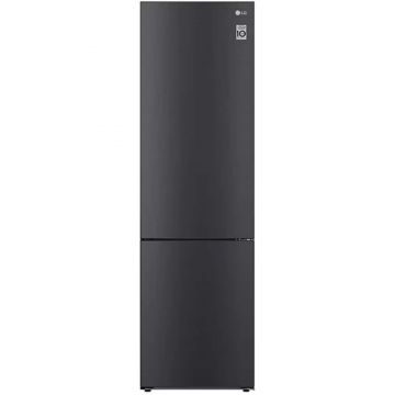 Combina frigorifica LG GBP62MCNBC, No Frost, 384 l, H 203 cm, Door Cooling, Clasa B, negru