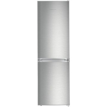 Combina frigorifica Liebherr CUef 331 Comfort, Smart Frost, 296 l, SmartSteel, VarioSpace, Clasa F
