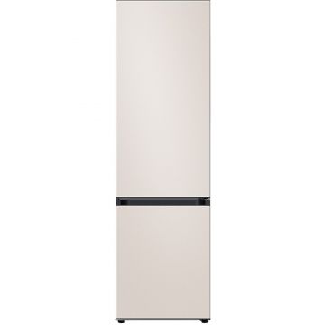 Combina frigorifica Samsung Bespoke RB38C6B1DCE/EF, No Frost, Space Max, 390 l, H 203 cm, WiFi, AI Energy, Clasa D, Beige Combina frigorifica Samsung Bespoke RB38C6B1DCE/EF, No Frost, Space Max, 390 l, H 203 cm, WiFi, AI Energy, Clasa D, Beige
