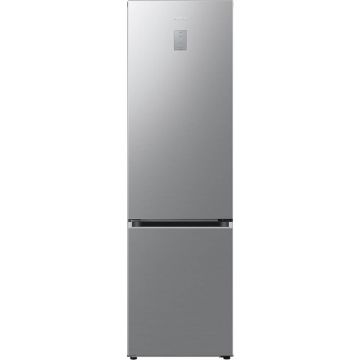 Combina frigorifica Samsung RB38C676CS9/EF, BeSpoke, 390 L, WiFi, AI Energy, No Frost, Clasa C