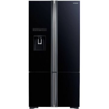 Side by Side Hitachi R-WB730PRU6X(GBK), No Frost, 590 l, Clasa A++