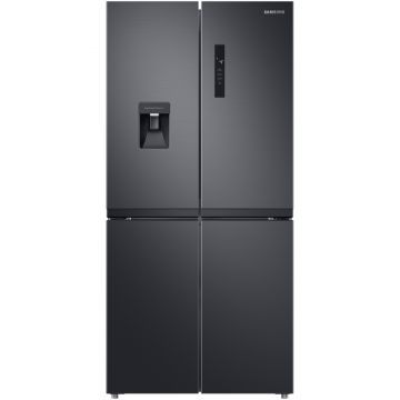 Side by Side Samsung RF48A401EB4/EO, 488L, No Frost, Twin Cooling Plus, Digital Inverter, clasa E, Culoare Dark Inox