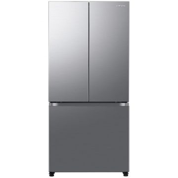 Side by Side Samsung RF50C510ES9/EO, No Frost, 496 l, Twin Cooling Plus, Digital Inverter, Clasa E, WiFi SmartThings, AI Energy, Inox