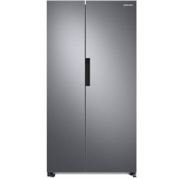 Side by Side Samsung RS66A8101S9/EF, 652 L, No Frost, Display minimalist, Twin Cooling, Tehnologia Digital Inverter, Clasa E