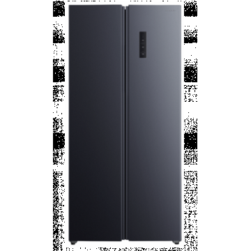 Side by Side STARCREST SSBS-473BKE, Clasa E, No Frost, 473 L, H 178 cm, Display, Compresor Inverter, Inox Negru