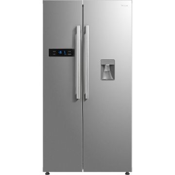 Side by Side Tesla RB5200FMX1, Total No Frost, 535 l, Multi-Air Flow, LED touch screen, Twist Ice Maker, Super freezing, Super cooling, Clasa F