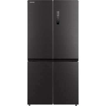 Side by Side Toshiba GR-RF840WE-PMS, No Frost, 636 l, AlloyCooling, Dual Inverter, Clasa F