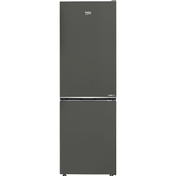 Combina frigorifica Beko B5RCNA365HG, No Frost, 316 l, Manhattan Gray, Clasa D