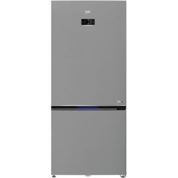 Combina frigorifica Beko B5RCNE615ZXP, 615 l, No Frost, Usi reversibile, Vacation Mode, MultiMode, Inox Look, Clasa D