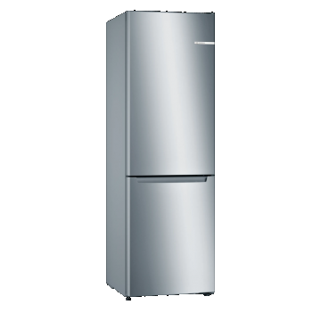 Combina frigorifica Bosch KGN33NLEB, 282 l, Total No Frost, Clasa E, Control electronic, Iluminare LED, H 176 cm (Inox)