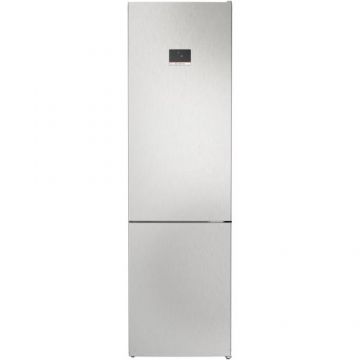 Combina frigorifica Bosch KGN397LDF, 363 L, NoFrost, VitaFresh, Touch control, PerfectFit, raft sticle, Clasa D, H 203 cm (Argintiu)