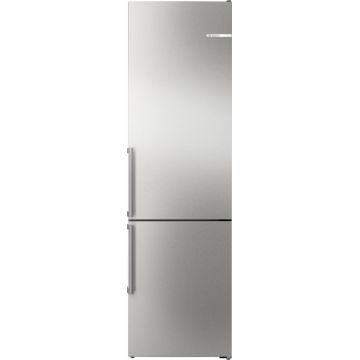 Combina frigorifica Bosch KGN39AIAU, 363 l, Total NoFrost, VitaFresh, Raft sticle, Control electronic, H 203 cm, Clasa A (Inox)