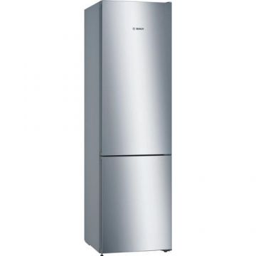 Combina frigorifica BOSCH KGN39VLEB Seria 4, 368 l,  NoFrost, Clasa energetica E, H 203 cm (Inox)